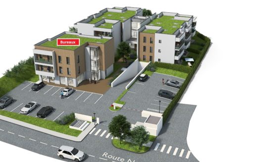 Le BONAPARTE – immeuble de Bureaux neufs – à Brié-et-Angonnes en Isère
