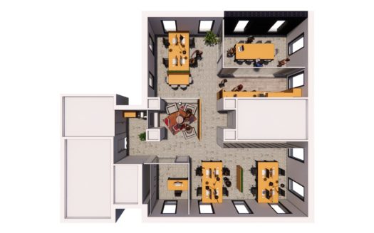 Le BONAPARTE – immeuble de Bureaux neufs – à Brié-et-Angonnes en Isère