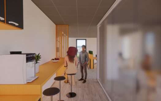 Le BONAPARTE – immeuble de Bureaux neufs – à Brié-et-Angonnes en Isère