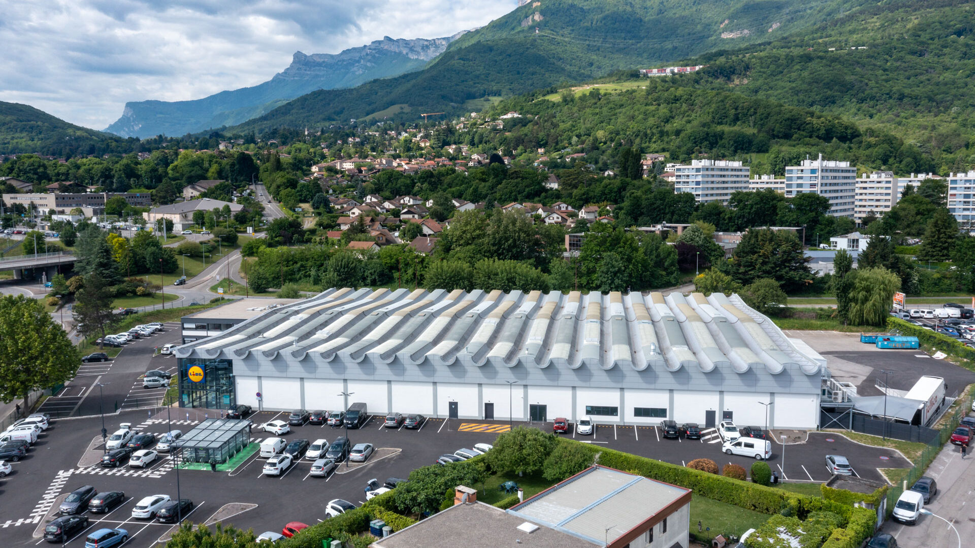 LIDL à Seyssinet-Pariset en Isère