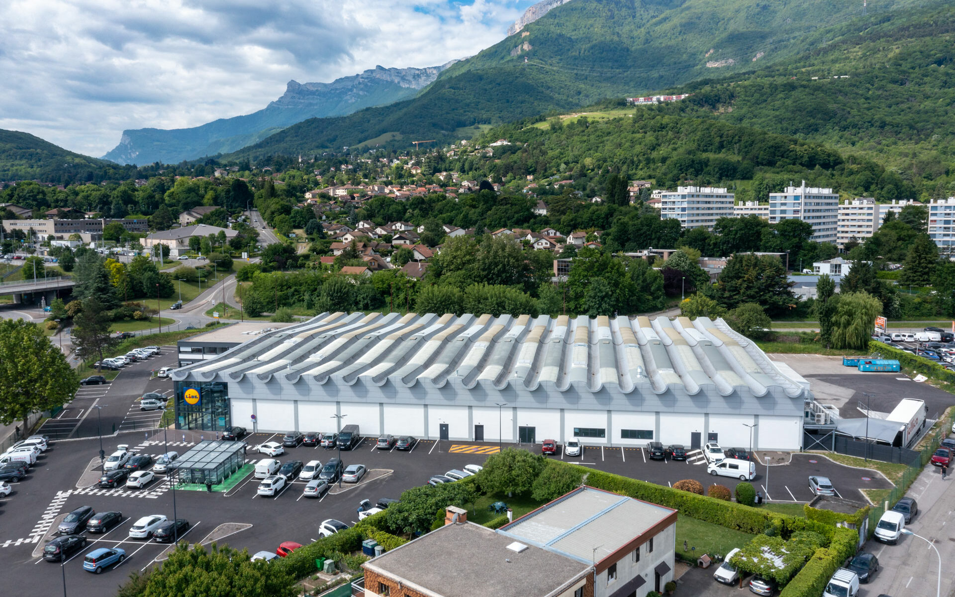 LIDL à Seyssinet-Pariset en Isère