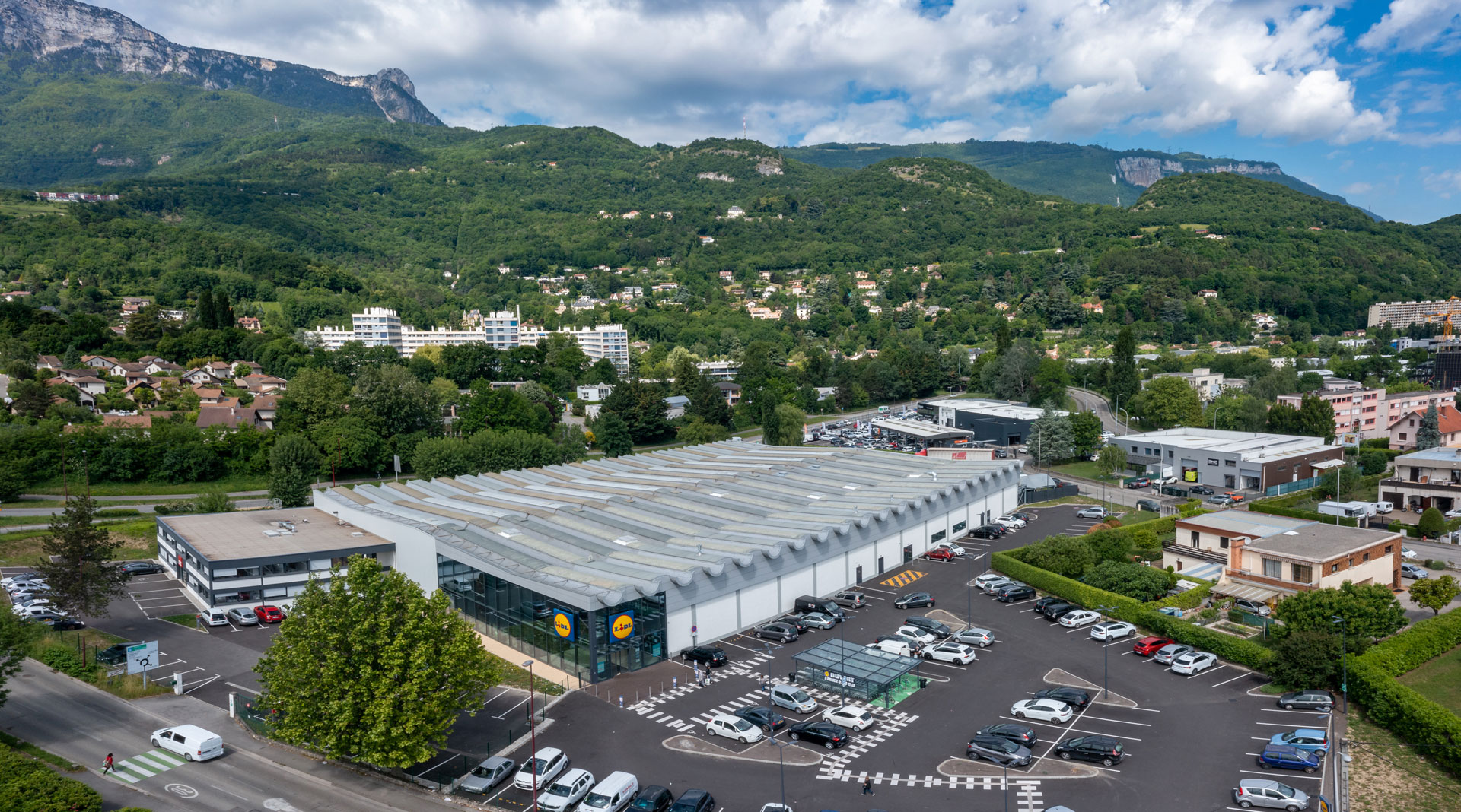 LIDL à Seyssinet-Pariset en Isère