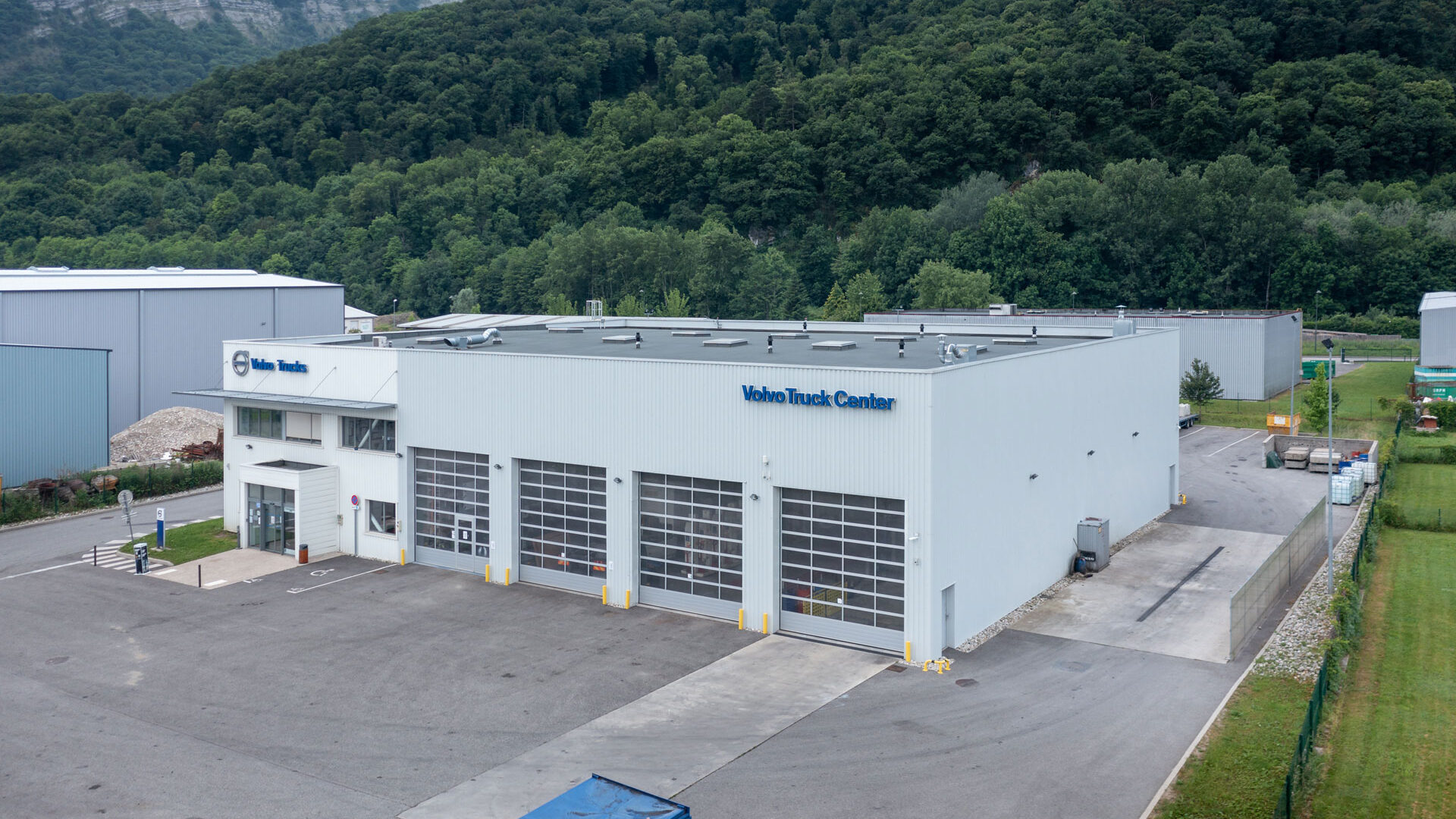 Volvo Trucks à Veurey-Voroize en Isère