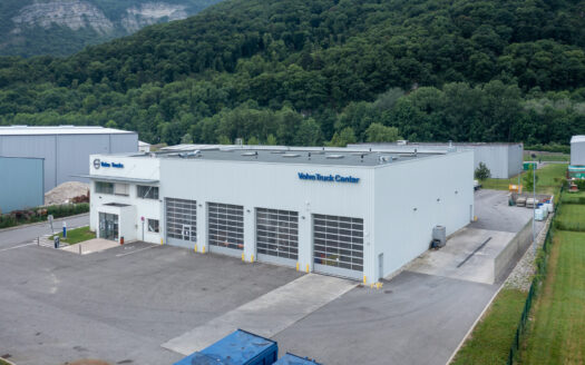 Volvo Trucks à Veurey-Voroize en Isère