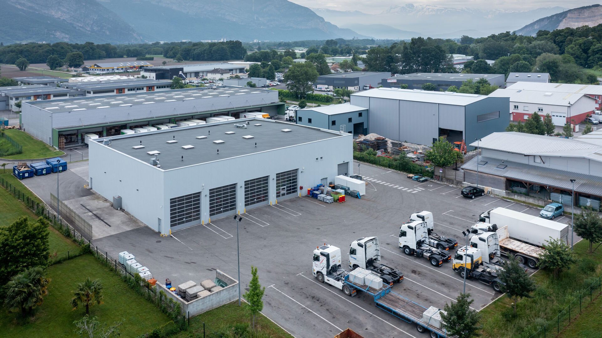 Volvo Trucks à Veurey-Voroize en Isère