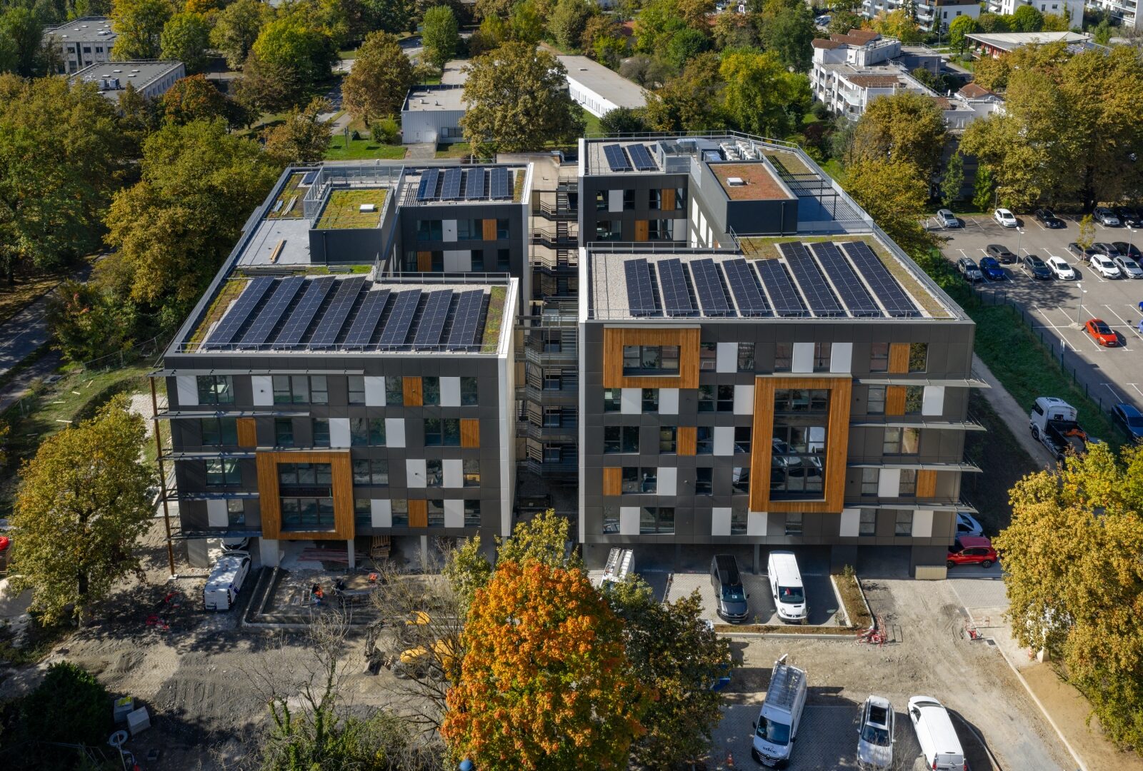 LE BINÔME – Immeuble de bureaux neufs à Meylan en Isère