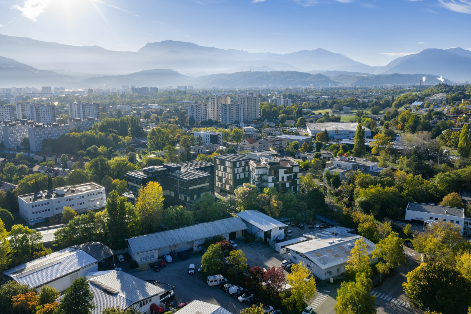 MONTANA – Immeuble de bureaux neufs à Seyssinet-Pariset en Isère
